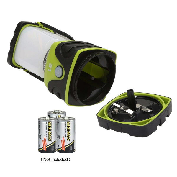 LE(Lighting EVER) / LED Camping Lantern 1000lm 調光機能付 LED ランタン 電池式 IPX4防水 直輸入品通販格安セール情報 楽天 通販