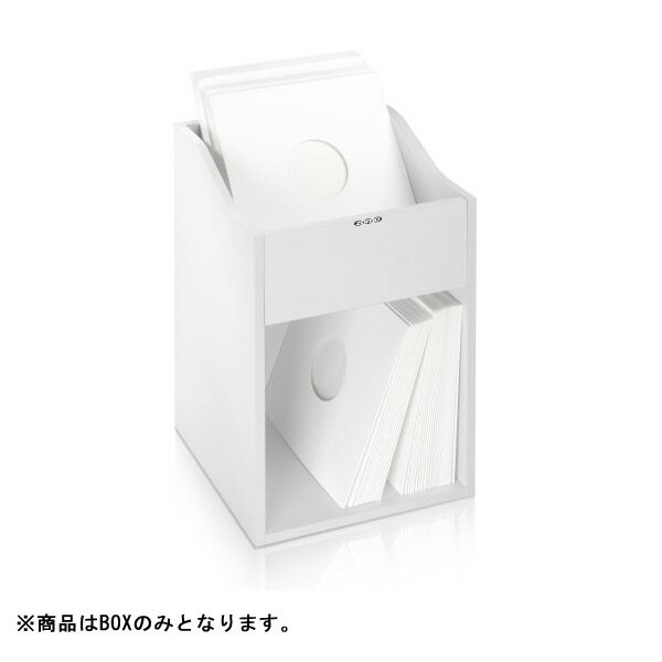 Zomo(ゾモ) / VS-Box 100/2 White (組立式) 12インチレコード収納BOX 【約200枚収納可能】ハロウィーンセール/ハロウィングッズ