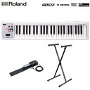 大特典付 【キーボードスタンドセット】 Roland(ローランド) / A-49-WH MIDI Keyboard Controller (ホワイト) - MI...