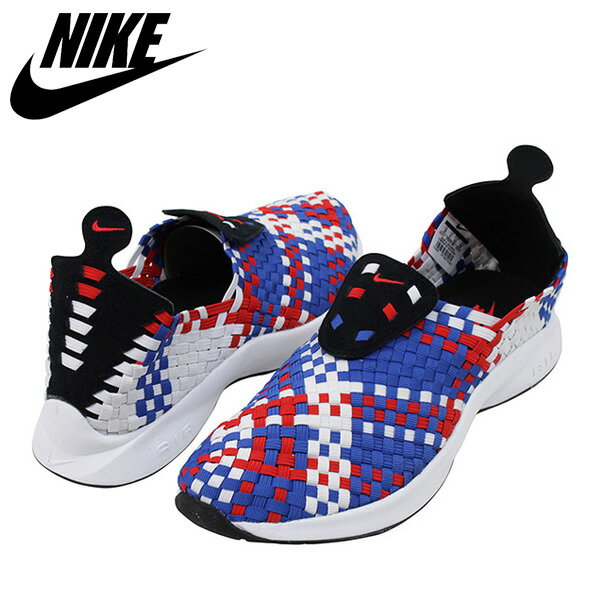 NIKE ナイキ AIR WOVEN メンズ スニーカー WHITE/RED/BLUE トリコロール ホワイト レッド ブルー ウーブン NIKE LAB HTM ACG 312422-005 靴 送料無料 楽天 通販 【RCP】