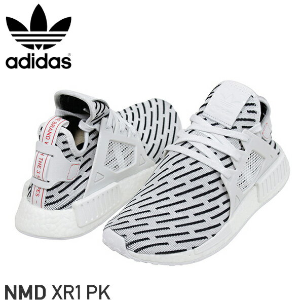 adidas アディダス NMD XR1 PRIME KNIT メンズ スニーカー WHITE/BLACK ホワイト ブラック エヌエムディー プライムニット オリジナルス boost YEEZY ランニング シューズ 男性用 靴 送料無料 BB2911 楽天 通販 