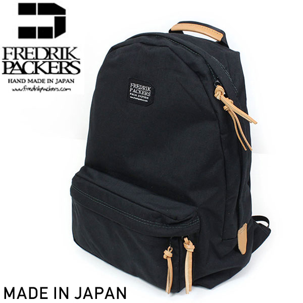 Fredrik Packers フレドリックパッカーズ 聖林公司別注 500D デイパック BLACK リュックサック ブラック 黒 アウトドア 通勤 通学 MADE IN JAPAN HRM 日本製 送料無料 楽天 通販 【RCP】のサムネイル