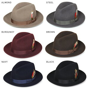 NEWYORKHATLITEFELTFEDORAニューヨークハットライトフェルトフェドラハットMadeinUSA#5319