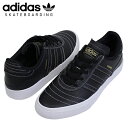 adidas skateboarding アディダス BUSENITZ VULC メンズ スニーカー BLACK/WHITE ブセニッツ ブラック レザー SA