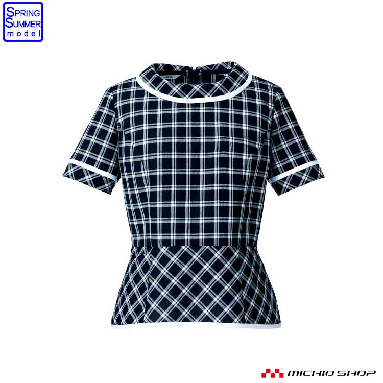 事務服 制服 ユニフォーム BONMAX ボンマックス オーバーブラウス AJ0845 春夏 大きいサイズ17号・19号
