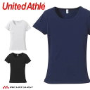 United Athle CAB ユナイテッドアスレ 6.2オンス CVC フライス Tシャツ 5494-04 女性用 レディース