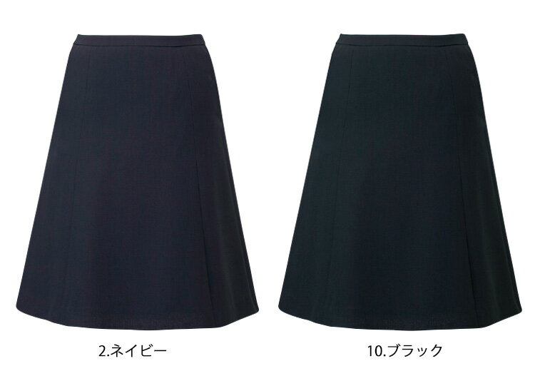 事務服 制服 enjoy エンジョイ カーシーカシマ春夏 フレアースカート ESS622