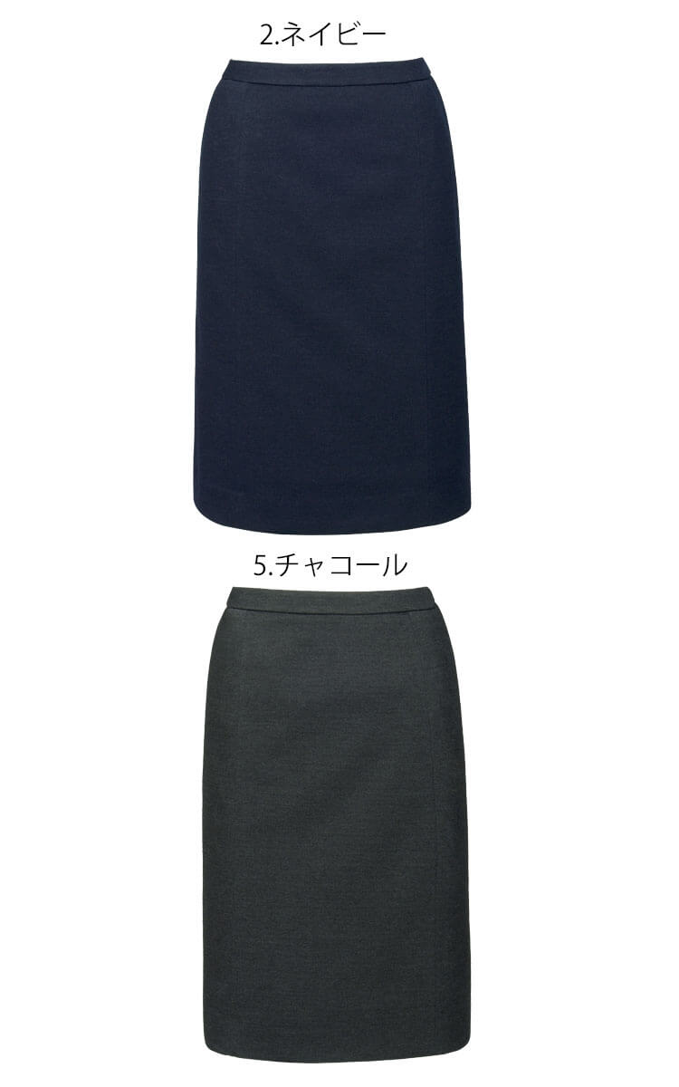 事務服 制服 オフィス ENJOY エンジョイ カーシーカシマ セミタイトカート EAS857 バーズアイニット