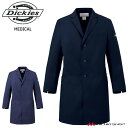 医療 介護 看護 制服 FOLK フォーク Dickies ディッキーズ メンズシングルコート 1541NP