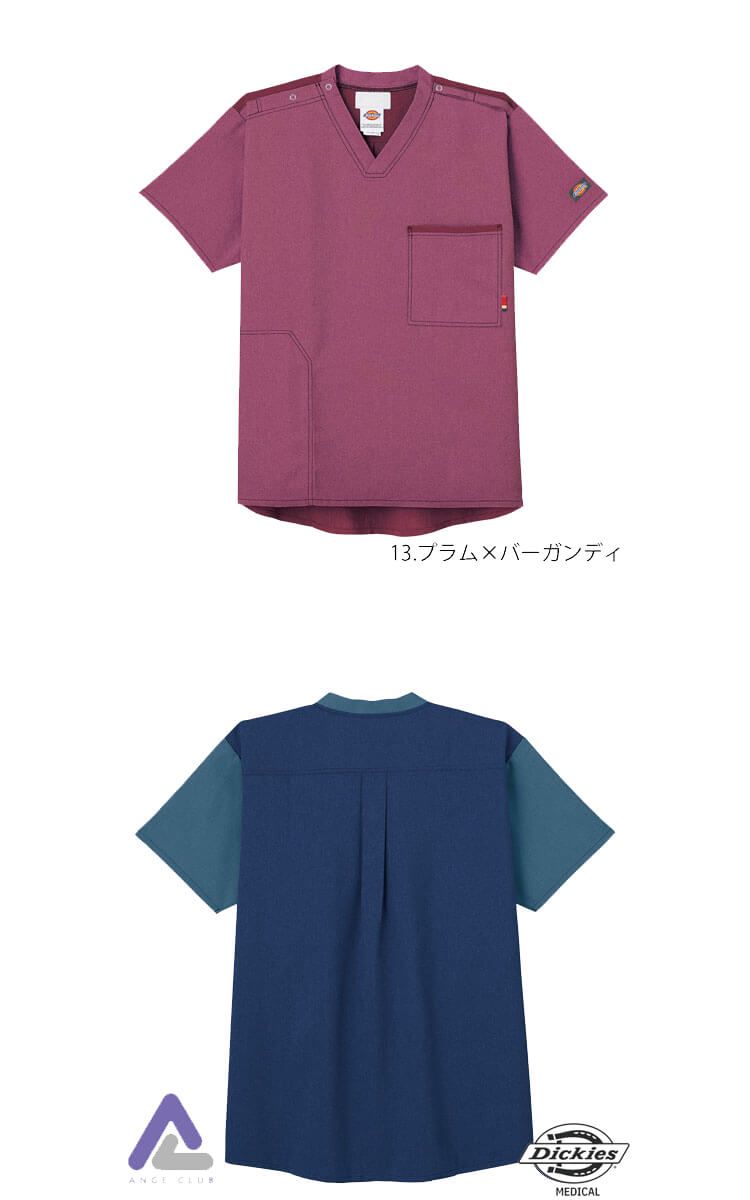 医療 介護 看護 制服 FOLK フォーク Dickies ディッキーズスクラブCK704