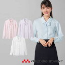 事務服 制服 セレクトステージ 神馬本店長袖ブラウス SA071B 秋冬