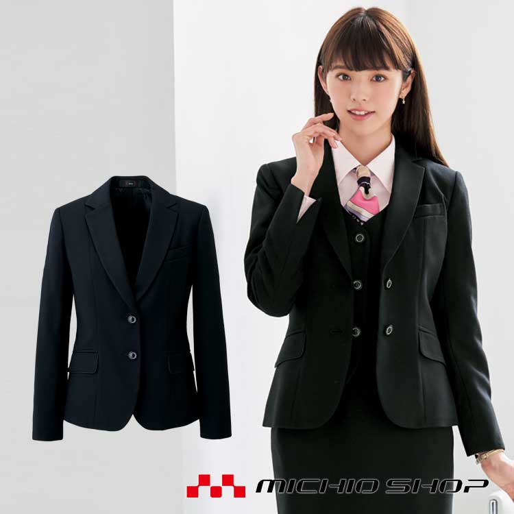 事務服 制服 セレクトステージ 神馬本店ジャケット SA370JA 秋冬 サイズ17号・19号