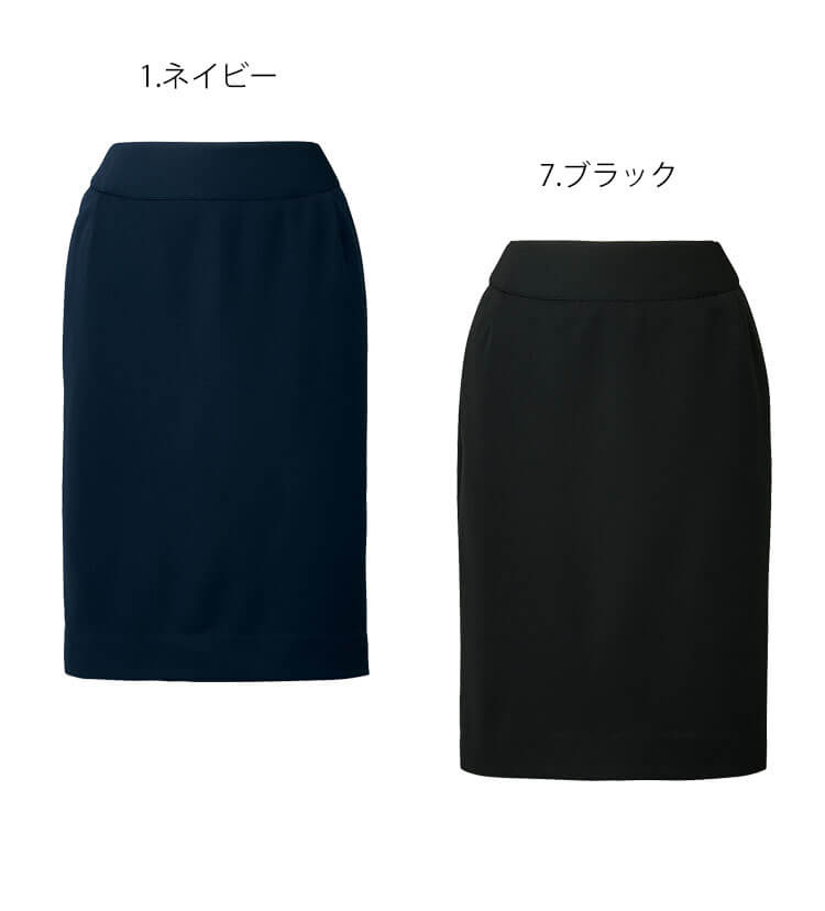 事務服 制服 接客 受付 セレクトステージ 神馬本店 美形スカート MIKATA タイトスカート SA505S