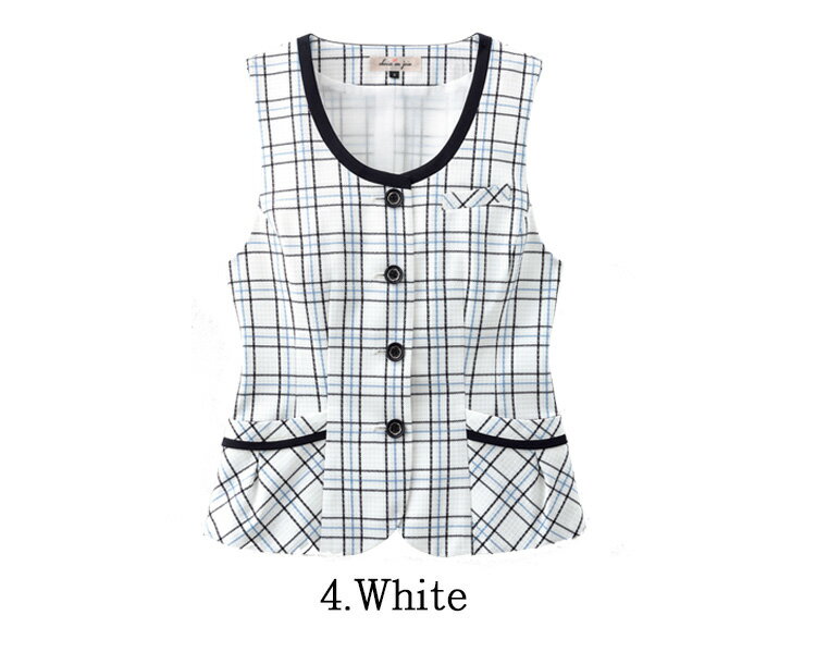 事務服 制服 en joie アンジョア ベスト 16510 大きいサイズ17号・19号