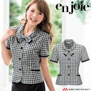 事務服 制服 en joie アンジョアオーバーブラウス 26230