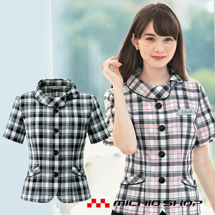 事務服 制服 en joie アンジョア オーバーブラウス 26590