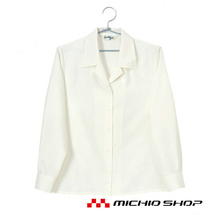 事務服 制服 en joie アンジョア長袖ブラウス0402 大きいサイズ17号19号オフィスユニフォームスーツビジネスカジュアル事務服