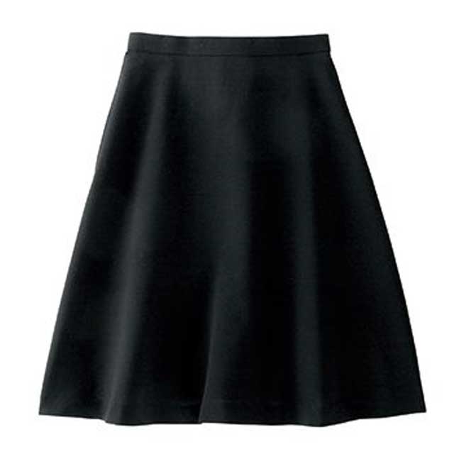 事務服 制服 en joie アンジョアフレアースカート(53cm丈) 56304大きいサイズ17号・19号オフィスユニフォームスーツビジネスカジュアル事務服
