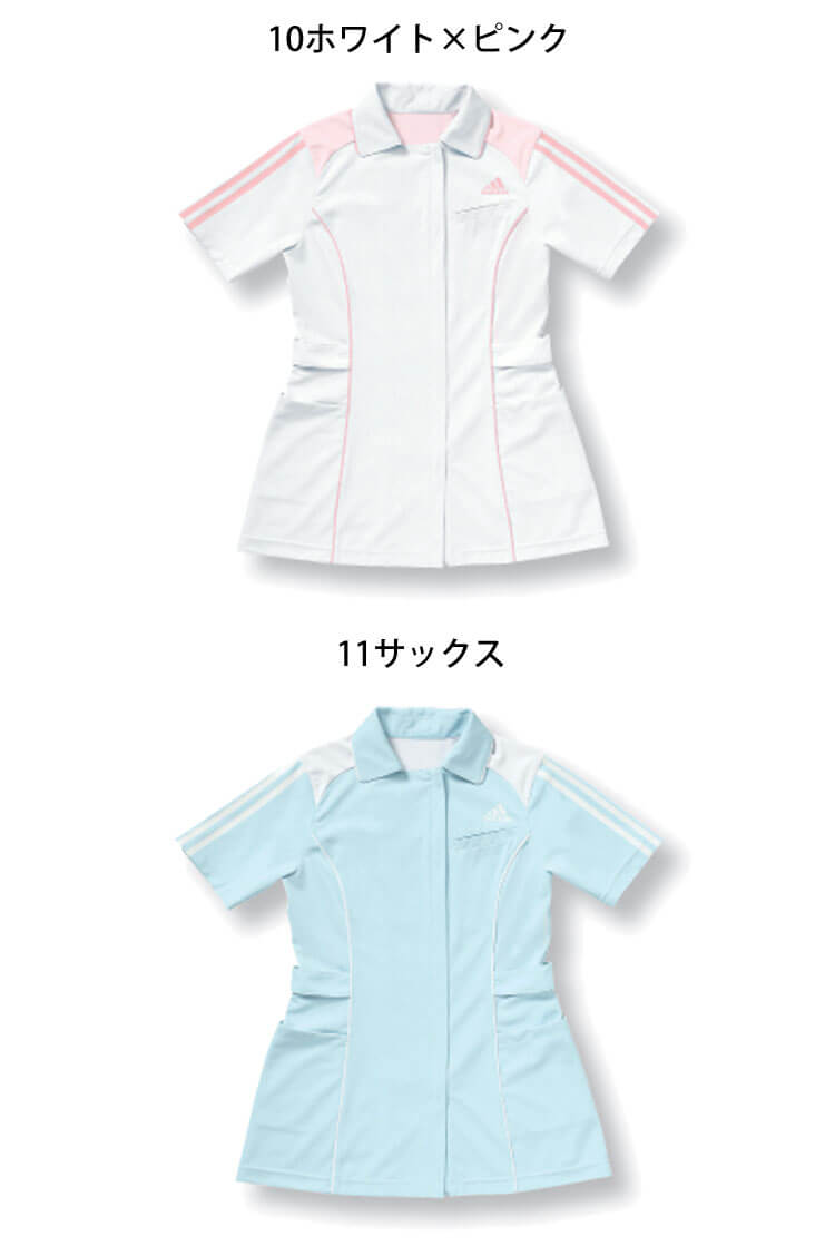 制服 医療 白衣 レディスジャケット SMS002 KAZEN カゼン adidas アディダス ユニ...