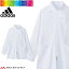 制服 医療 白衣 レディスドクターハーフコート SMS203 KAZEN カゼン adidas アディダス ユニフォーム