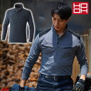 作業服 鳳皇 HOOH 秋冬292 長袖ポロシャツ 秋冬