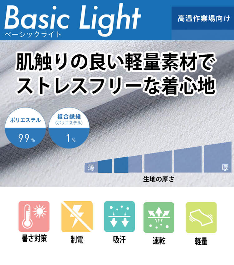 食品工場白衣 ホッピングパンツ BL614 男女兼用 サーヴォ SERVO フードファクトリ...