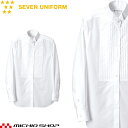 飲食サービス系ユニフォーム セブンユニフォーム レディース長袖ウイングカラーシャツ CH1545 女性用 SEVEN UNIFORM 白洋社