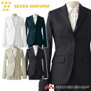 飲食サービス系ユニフォーム セブンユニフォーム レディース ジャケット DD2765 SEVEN UNIFORM 白洋社