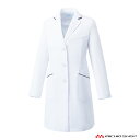 医療 白衣 制服 ユニフォーム Mizuno ミズノ ドクターコート 女性用 MZ-0107 ユナイト