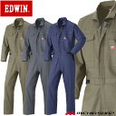 ツナギ 作業服 EDWIN エドウイン 通年 長袖つなぎ服 31-81010 山田辰 4L・5L 秋冬