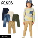 ＜60％OFF＞春【F.O.KIDS/エフオーキッズ】テーパードデニムパンツ 10分丈≪80cm 90cm 95cm 100cm 110cm 120cm 130cm 140cm≫子供服 キッズ 男の子 男児 子ども ジュニア ストレッチ