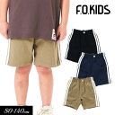 クリアランスセール<70%OFF>22夏【F.O.KIDS/エフオーキッズ】サイド ライン アクティブ パンツ_ストレッチ 5分丈≪80cm 90cm 95cm...