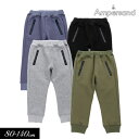 クリアランスセール<60%OFF>23秋冬【ampersand/アンパサンド】シュッと見え スエットパンツ 10分丈≪80cm 90cm 95cm 100cm ...