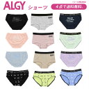 【4点でメール便 送料無料】2024夏【ALGY/アルジー】ガールズショーツ ≪130cm 140cm 150cm 160cm≫キッズ ボトム 下着 したぎ パンツ ぱんつ ショーツ インナー 女の子 ジュニア 小学生 中学生