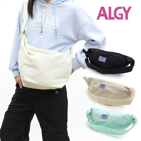 ＜40％OFF＞2023秋冬【ALGY/アルジー】BIG ショルダー バック バッグ≪Free≫女の子 キッズ ジュニア 可愛い おしゃれ かっこいい バック バッグ 旅行 お出かけ≪店頭受取対応商品≫のサムネイル