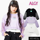 4/30 5/1は全品P10倍！＜早割10％OFF＞2024夏【ALGY/アルジー】タンタケ メッシュロンT＆Tシャツ セット≪130cm 140cm 150cm 160cm≫子供服 キッズ 女の子 女児 子ども ジュニア 通学 Tシャツ 半袖 小学生 中学生 ブラウス トップス 短丈