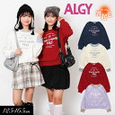 <50%OFF>2024秋冬t【ALGY/アルジー】アーチロゴ トレーナー 裏毛起毛≪130cm 140cm 150cm 160cm≫子供服 キッズ 女の子 女児 子ども ジュニア 通学 Tシャツ 長袖 小学生 中学生 新作 秋服(4)