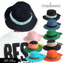 SALE<40%OFF>2024夏【ampersand/アンパサンド】アウトドア ハット_UVカット≪50cm 52cm 54cm 56cm 58cm≫こども服...
