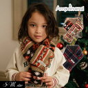 3点以上で10%OFF!<40%OFF>2024秋冬t【ampersand/アンパサンド】総柄 マフラー≪S/100-120cm M/120-140cm≫ベビー...