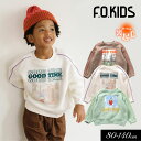 <50%OFF>2024秋冬t【F.O.KIDS/エフオーキッズ】PEANUTSコラボ フォトアート トレーナー 裏毛起毛≪80cm 90cm 100cm 11...