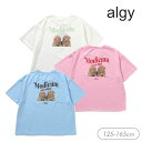 <10%OFF>2025夏【algy/アルジー】ドッグ テンシャプリント Tシャツ ≪130cm 140cm 150cm 160cm≫ALGY アルジー 子供服...