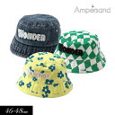 ≪セール!40%OFF≫2025春【ampersand/アンパサンド】ベビー バケット ハット≪46cm 48cm≫こども服 キッズ ベビー 帽子 ハット ぼうし ボウシ キャップ≪店頭受取対応商品≫