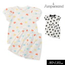 2025夏【ampersand/アンパサンド】総柄 かぶり パフスリーブ パジャマ ≪80cm 90cm 100cm 110cm 120cm 130cm≫子供服...