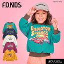クリアランスセール≪50%OFF≫2025春【F.O.KIDS/エフオーキッズ】ディズニーキャラクター 5柄 トレーナー≪80cm 90cm 100cm 110...