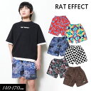 <30%OFF>2025夏【RAT EFFECT/ラットエフェクト】総柄 スイム ショートパンツ 水着≪140cm 150cm 160cm 170cm≫子供服 キッズ 男の子 男児 子ども ジュニア ハーフ ズボン 小学生 中学生 スイム 水着
