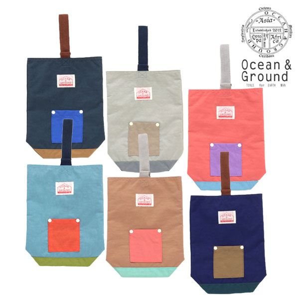 定番【Ocean＆Ground/オーシャンアンドグラウンド】シューズバッグCRAZY≪Free≫入園 入学 サブバッグ スクールバッグ　オーシャン＆グラウンド