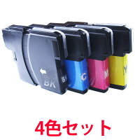 ブラザーLC164色セットプリンターインク【純正インク同様ブラックは顔料】インクカートリッジ互換インクインクLC16-4PK4色パック互換インクカートリッジbrother