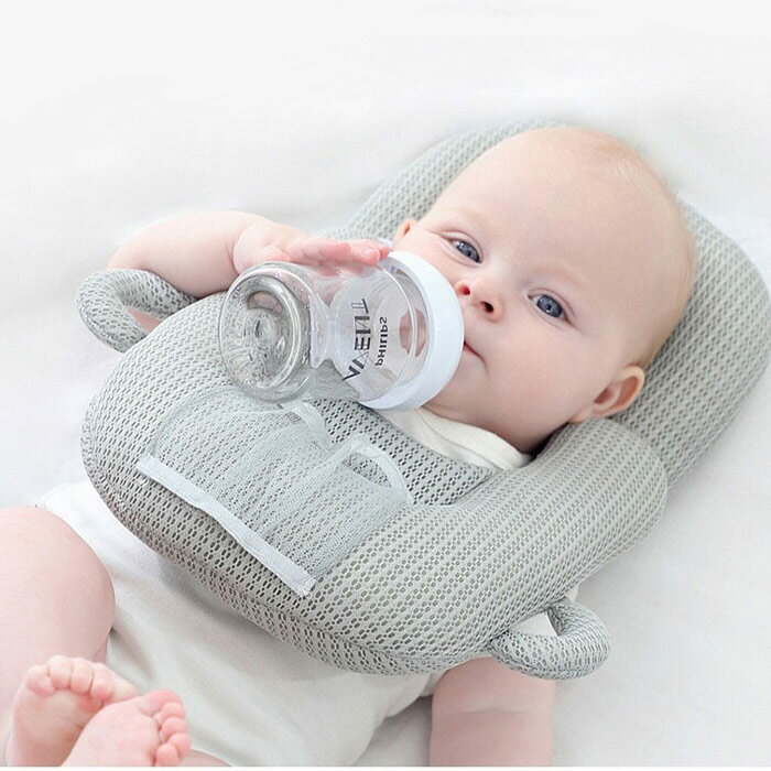 授乳クッション 哺乳瓶サポート補助クッション ドーナツ枕 ベビーピロー ベビー枕 まくら 新生児 赤ちゃん用 男の子 女の子 育児グッズ 0歳 出産祝い マグ 御祝 育児サポート ギフト