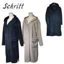 ＼本日20％OFF♪0のつく日／Schritt シュリット 冬向け コート 52E-705 起毛素材 ヘリンボーン フード付き ロング丈コート レディース 黒系 ベージュ系 サイズ2 おしゃれ きれいめ アウター フード ロングコート イエベ/ブルベ 母の日