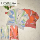\MAX30%クーポン配布中+定価から50%/Eimee Law (エイミーロウ ) 春ニット カーディガ ン長袖 レディース薄手 レーヨン ニット トッパー ミセス 羽織り 82799 春/夏/秋 Happy【小】ビジネス ライトグレー/ピンク デパートブランド